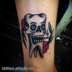 фото тату зуб 23.12.2018 №173 - photo tattoo tooth - tattoo-photo.ru