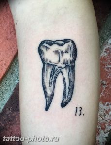 фото тату зуб 23.12.2018 №196 - photo tattoo tooth - tattoo-photo.ru