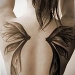 фото тату крылья 23.12.2018 №003 - photo tattoo wings - tattoo-photo.ru