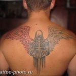фото тату крылья 23.12.2018 №017 - photo tattoo wings - tattoo-photo.ru