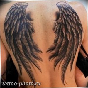 фото тату крылья 23.12.2018 №018 - photo tattoo wings - tattoo-photo.ru
