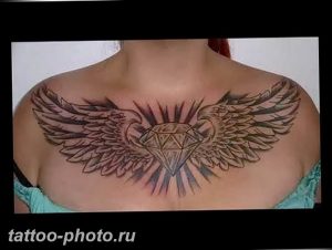 фото тату крылья 23.12.2018 №027 - photo tattoo wings - tattoo-photo.ru