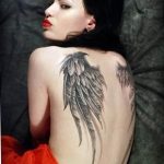 фото тату крылья 23.12.2018 №030 - photo tattoo wings - tattoo-photo.ru
