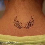 фото тату крылья 23.12.2018 №032 - photo tattoo wings - tattoo-photo.ru