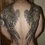 фото тату крылья 23.12.2018 №033 - photo tattoo wings - tattoo-photo.ru