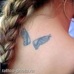 фото тату крылья 23.12.2018 №034 - photo tattoo wings - tattoo-photo.ru