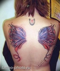 фото тату крылья 23.12.2018 №042 - photo tattoo wings - tattoo-photo.ru