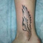 фото тату крылья 23.12.2018 №044 - photo tattoo wings - tattoo-photo.ru