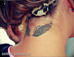 фото тату крылья 23.12.2018 №046 - photo tattoo wings - tattoo-photo.ru