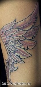фото тату крылья 23.12.2018 №047 - photo tattoo wings - tattoo-photo.ru