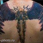 фото тату крылья 23.12.2018 №049 - photo tattoo wings - tattoo-photo.ru