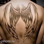 фото тату крылья 23.12.2018 №056 - photo tattoo wings - tattoo-photo.ru
