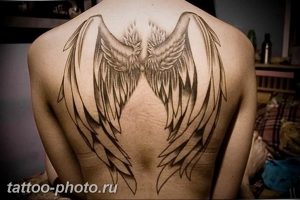 фото тату крылья 23.12.2018 №056 - photo tattoo wings - tattoo-photo.ru