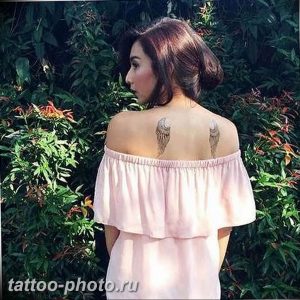 фото тату крылья 23.12.2018 №059 - photo tattoo wings - tattoo-photo.ru