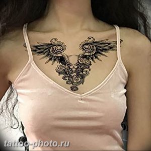 фото тату крылья 23.12.2018 №066 - photo tattoo wings - tattoo-photo.ru