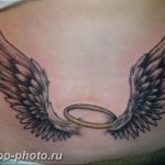 фото тату крылья 23.12.2018 №073 - photo tattoo wings - tattoo-photo.ru