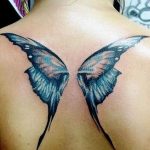 фото тату крылья 23.12.2018 №079 - photo tattoo wings - tattoo-photo.ru