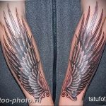 фото тату крылья 23.12.2018 №080 - photo tattoo wings - tattoo-photo.ru