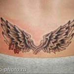 фото тату крылья 23.12.2018 №081 - photo tattoo wings - tattoo-photo.ru