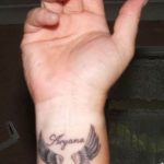 фото тату крылья 23.12.2018 №083 - photo tattoo wings - tattoo-photo.ru