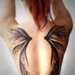 фото тату крылья 23.12.2018 №084 - photo tattoo wings - tattoo-photo.ru