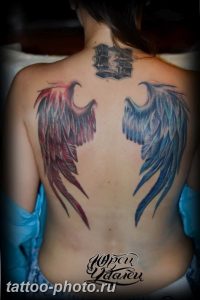 фото тату крылья 23.12.2018 №088 - photo tattoo wings - tattoo-photo.ru