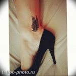 фото тату крылья 23.12.2018 №097 - photo tattoo wings - tattoo-photo.ru