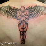 фото тату крылья 23.12.2018 №099 - photo tattoo wings - tattoo-photo.ru