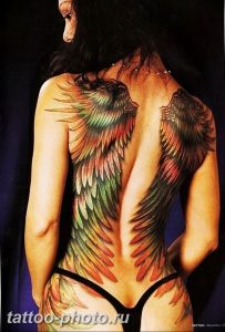 фото тату крылья 23.12.2018 №103 - photo tattoo wings - tattoo-photo.ru