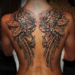 фото тату крылья 23.12.2018 №105 - photo tattoo wings - tattoo-photo.ru