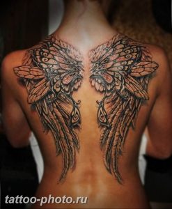фото тату крылья 23.12.2018 №105 - photo tattoo wings - tattoo-photo.ru