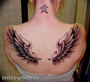 фото тату крылья 23.12.2018 №113 - photo tattoo wings - tattoo-photo.ru