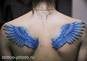 фото тату крылья 23.12.2018 №118 - photo tattoo wings - tattoo-photo.ru