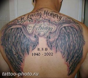фото тату крылья 23.12.2018 №124 - photo tattoo wings - tattoo-photo.ru