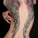 фото тату крылья 23.12.2018 №135 - photo tattoo wings - tattoo-photo.ru