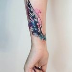 фото тату крылья 23.12.2018 №137 - photo tattoo wings - tattoo-photo.ru