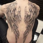 фото тату крылья 23.12.2018 №140 - photo tattoo wings - tattoo-photo.ru