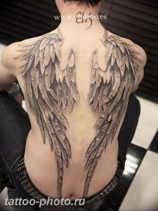 фото тату крылья 23.12.2018 №140 - photo tattoo wings - tattoo-photo.ru