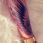 фото тату крылья 23.12.2018 №144 - photo tattoo wings - tattoo-photo.ru