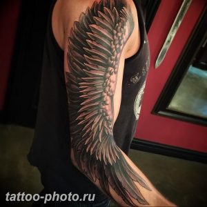 фото тату крылья 23.12.2018 №146 - photo tattoo wings - tattoo-photo.ru