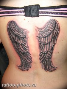 фото тату крылья 23.12.2018 №151 - photo tattoo wings - tattoo-photo.ru