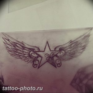 фото тату крылья 23.12.2018 №155 - photo tattoo wings - tattoo-photo.ru