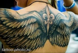 фото тату крылья 23.12.2018 №156 - photo tattoo wings - tattoo-photo.ru
