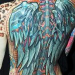 фото тату крылья 23.12.2018 №158 - photo tattoo wings - tattoo-photo.ru