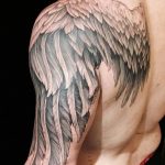 фото тату крылья 23.12.2018 №164 - photo tattoo wings - tattoo-photo.ru
