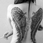 фото тату крылья 23.12.2018 №165 - photo tattoo wings - tattoo-photo.ru