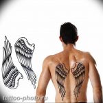 фото тату крылья 23.12.2018 №167 - photo tattoo wings - tattoo-photo.ru