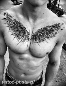 фото тату крылья 23.12.2018 №177 - photo tattoo wings - tattoo-photo.ru