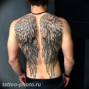 фото тату крылья 23.12.2018 №183 - photo tattoo wings - tattoo-photo.ru