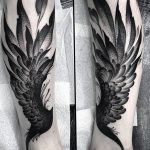 фото тату крылья 23.12.2018 №185 - photo tattoo wings - tattoo-photo.ru